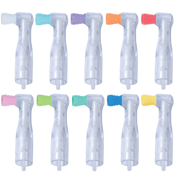 Denticolors Prophy Angles, Latex-Free, Soft Cup, Bulk
